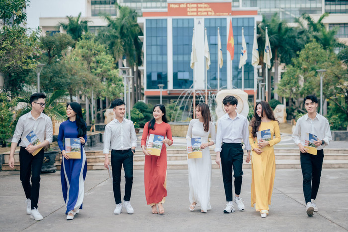 Sinh viên Trường Đại học Sư phạm (Đại học Đà Nẵng). Ảnh: Nhà trường cung cấp.