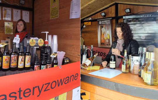 Cùng tham quan các quầy bán đồ ăn, thức uống của các quốc gia tham dự EURO 2012 trong fanzone tại Wroclaw, Ba Lan.