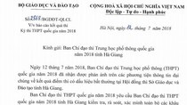 Điểm thi cao bất thường ở Hà Giang, lỗ hổng có thể có ở khâu nào? ảnh 3 Điểm thi cao bất thường ở Hà Giang, lỗ hổng có thể có ở khâu nào? ảnh 3
