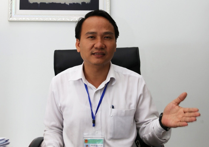 Ông Nguyễn Đình Vĩnh - Giám đốc sở Giáo dục và Đào tạo Đà Nẵng khẳng định quan điểm: “Trường tư thục phát triển thì giáo dục Đà Nẵng phát triển”. Ảnh:NK Ông Nguyễn Đình Vĩnh - Giám đốc sở Giáo dục và Đào tạo Đà Nẵng khẳng định quan điểm: “Trường tư thục phát triển thì giáo dục Đà Nẵng phát triển”. Ảnh:NK
