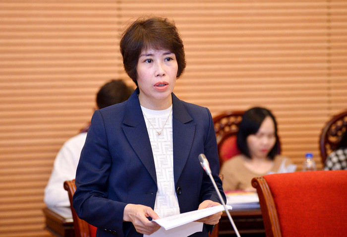 Thứ trưởng Bộ Tài chính Nguyễn Thị Bích Ngọc. Ảnh: quochoi.vn Thứ trưởng Bộ Tài chính Nguyễn Thị Bích Ngọc. Ảnh: quochoi.vn