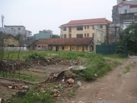Hiện nay nơi được cho là địa điểm xây dựng dự án vẫn là khu đất trống