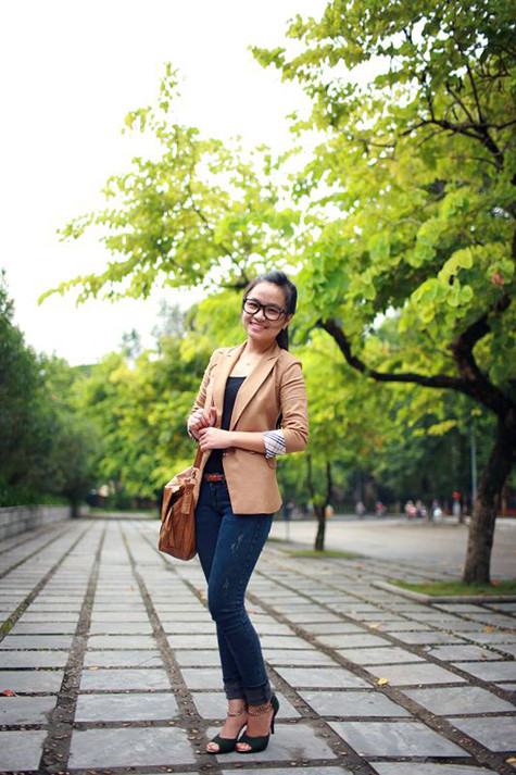 Ngắm bộ ảnh hút hồn của nữ sinh đẹp nhất trường Luật ảnh 6