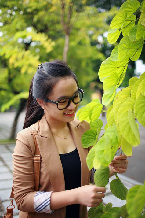 Ngắm bộ ảnh hút hồn của nữ sinh đẹp nhất trường Luật ảnh 7