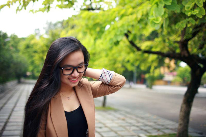 Ngắm bộ ảnh hút hồn của nữ sinh đẹp nhất trường Luật ảnh 3