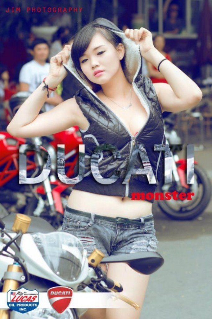 Hoài Thiên sở hữu một thân hình nóng bỏng, số đo ba vòng khá chuẩn là ưu điểm nổi bật để Hoài Thiên tự tin hơn trước ống kính