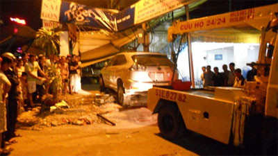 Hiện trường vụ tai nạn Hiện trường vụ tai nạn