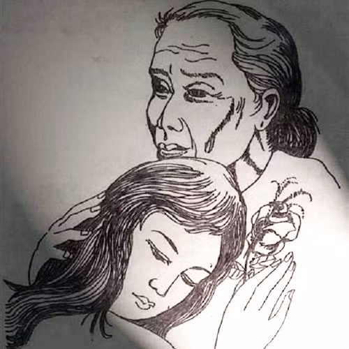 Hình ảnh người mẹ vật lộn với cuộc sống mưu sinh để mong nuôi nấng các con nên người. Ảnh minh họa (ảnh: internet)