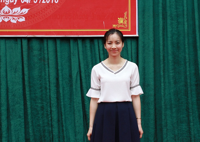 Cô Nguyễn Thị Bích Nguyệt cho rằng: "Chương trình giảng dạy hiện thiên về lý thuyết trong khi các bài rèn luyện kỹ năng chỉ được lồng ghép nhỏ giọt" - ảnh Trinh Phúc.