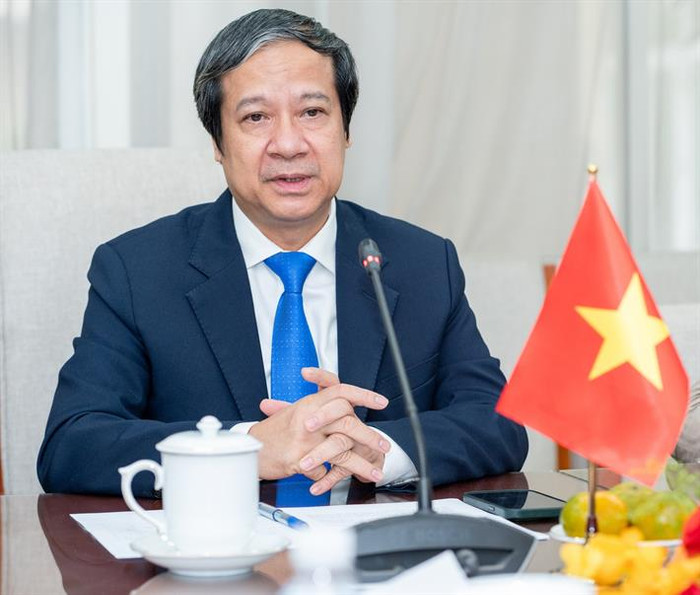 Bộ trưởng Nguyễn Kim Sơn tại buổi tiếp 2.jpg