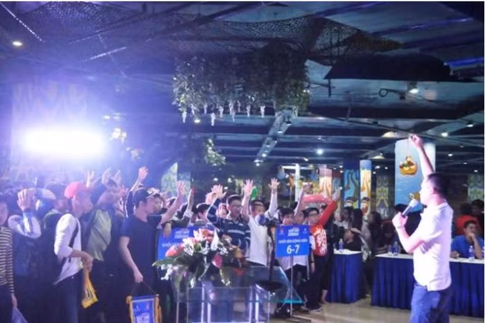 Phần giao lưu vô cùng sôi nổi và hào hứng.