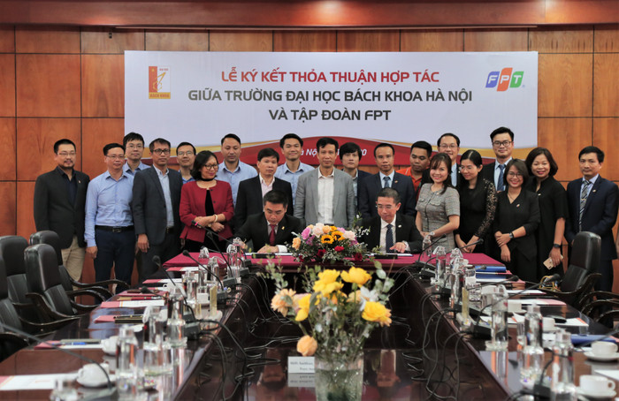 FPT hợp tác Đại học Bách khoa Hà Nội đào tạo và nghiên cứu công nghệ 4.0 ảnh 1 FPT hợp tác Đại học Bách khoa Hà Nội đào tạo và nghiên cứu công nghệ 4.0 ảnh 1