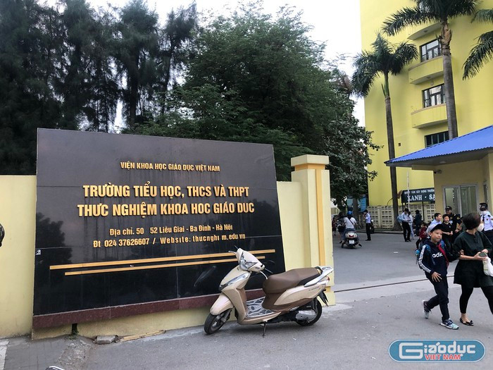 Trường thực nghiệm nơi xảy ra sự việc suất ăn có “ấu trùng” (Ảnh: Trung Dũng) Trường thực nghiệm nơi xảy ra sự việc suất ăn có “ấu trùng” (Ảnh: Trung Dũng)