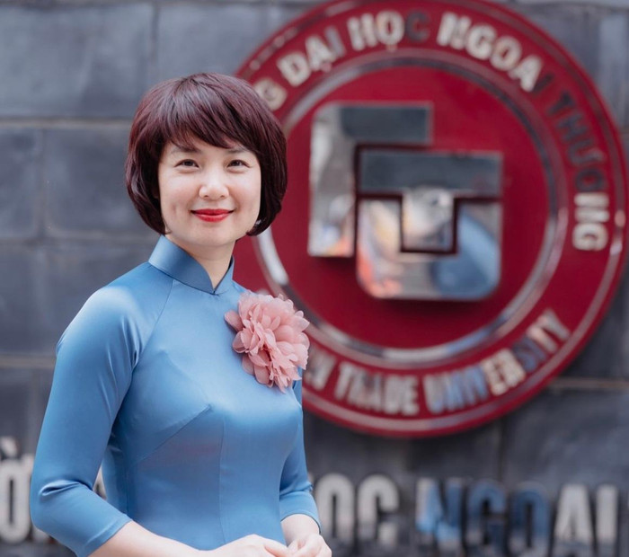 Phó giáo sư, Tiến sĩ Phạm Thu Hương- Phó Hiệu trưởng Trường Đại học Ngoại Thương (ảnh: NTCC)