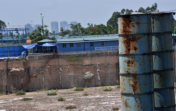 Trong đó “Tổ hợp khách sạn Dầu khí Việt Nam" trên phần diện tích 3,8ha trong tổng diện tích 21,2 ha vẫn đang dậm chân tại chỗ.