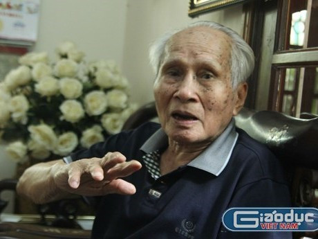 Trung tướng Nguyễn Quốc Thước, nguyên Tư lệnh Quân khu IV. Ảnh: Ngọc Quang/giaoduc.net.vn).
