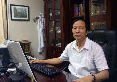GS. TS Nguyễn Thanh Liêm, Giám đốc bệnh viện Nhi Trung ương. (Ảnh Thu Hòe) GS. TS Nguyễn Thanh Liêm, Giám đốc bệnh viện Nhi Trung ương. (Ảnh Thu Hòe)