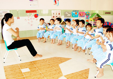 Đến năm 2020, cơ bản giáo viên mầm non phải có trình độ từ CĐ trở lên