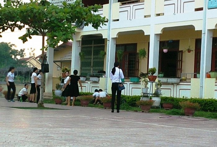Trường Tiểu học Phù Hóa, nơi xảy ra vụ việc. Ảnh: CTV Trường Tiểu học Phù Hóa, nơi xảy ra vụ việc. Ảnh: CTV