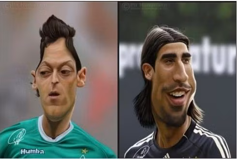 Oezil- Khedira