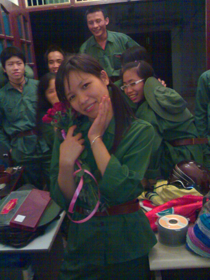 Bạn luôn muốn khẳng định với mọi người, con gái cũng có thể làm được nhiều việc. Bạn luôn muốn khẳng định với mọi người, con gái cũng có thể làm được nhiều việc.