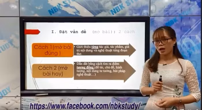 Thầy cô trường tư không có hỗ trợ tiền lương như các giáo viên trường công vì thế sống phụ thuộc vào nguồn thu từ tiền học phí (ảnh minh họa - chụp màm hình từ tiết học online của trường Nguyễn Bỉnh Khiêm, Hà Nội).
