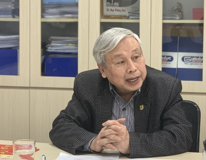 Thầy Võ Thế Quân - Hiệu trưởng Trường Trung học phổ thông Đông Đô, Hà Nội. ảnh: Trinh Phúc Thầy Võ Thế Quân - Hiệu trưởng Trường Trung học phổ thông Đông Đô, Hà Nội. ảnh: Trinh Phúc