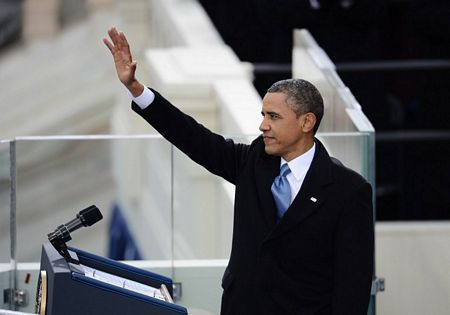 800.000 người đổ về Quảng trường Quốc gia trong lễ nhậm chức của Obama ảnh 14 Những hình ảnh đẹp nhất trong lễ nhậm chức của Obama