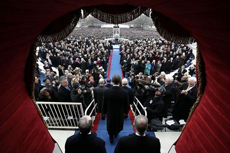 Những hình ảnh đẹp nhất trong lễ nhậm chức của Obama