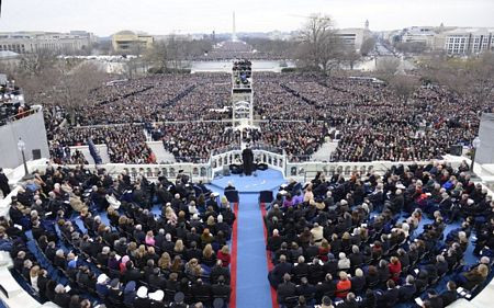 Những hình ảnh đẹp nhất trong lễ nhậm chức của Obama