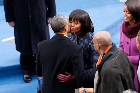 Những hình ảnh đẹp nhất trong lễ nhậm chức của Obama