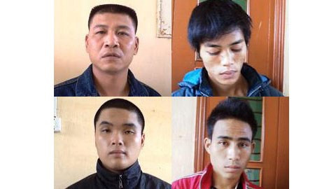 Nhóm các đối tượng trực tiếp cầm hung khí đánh chết anh Hạnh Nhóm các đối tượng trực tiếp cầm hung khí đánh chết anh Hạnh