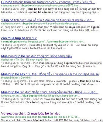 Nọc độc búp bê sex đang ngấm ngầm xâm nhập vào lối sống của một bộ phận không nhỏ giới trẻ… Nọc độc búp bê sex đang ngấm ngầm xâm nhập vào lối sống của một bộ phận không nhỏ giới trẻ…