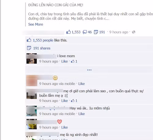 Chỉ sau vài giờ được đăng tải, bài viết đã nhận được rất nhiều lượt "like" và chia sẻ.