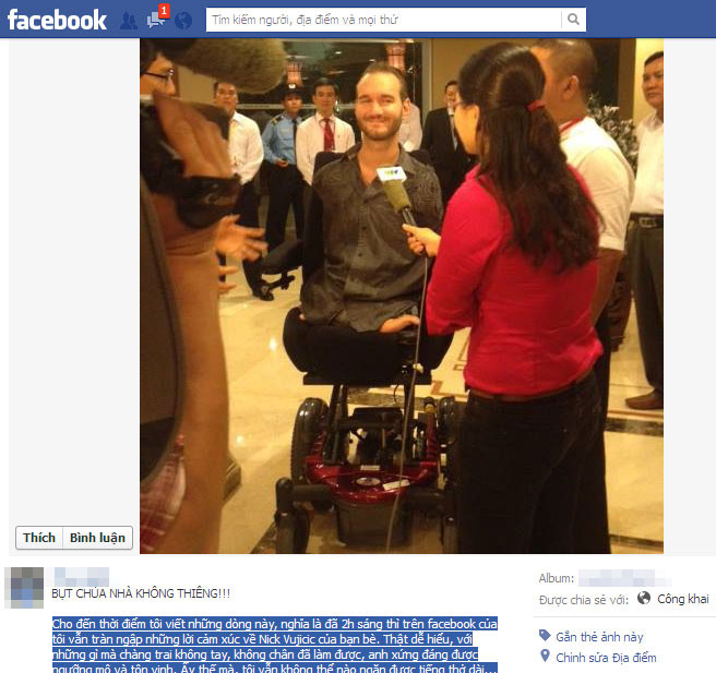 Bài viết "Bụt chùa nhà không thiêng" trên Facebook khiến cư dân mạng tranh luận gay gắt.