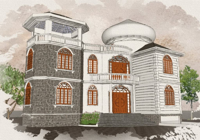 Dễ dàng bắt gặp ở Việt Nam những ngôi nhà có thiết kế với "củ tỏi" trên nóc như thế này. Theo ông Phạm Sỹ Liêm, Phó Chủ tịch Tổng hội Xây dựng Việt Nam, lối kiến trúc này rất "chương mắt" và nên cấm hơn là cấm xây nhà nhại kiểu Pháp. Dễ dàng bắt gặp ở Việt Nam những ngôi nhà có thiết kế với "củ tỏi" trên nóc như thế này. Theo ông Phạm Sỹ Liêm, Phó Chủ tịch Tổng hội Xây dựng Việt Nam, lối kiến trúc này rất "chương mắt" và nên cấm hơn là cấm xây nhà nhại kiểu Pháp.