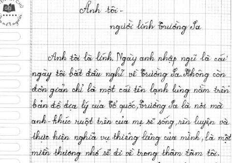 Lá thư của nữ sinh Phương Trinh - Lớp 12 chuyên Văn - Trường chuyên Lê Hồng Phong - Nam Định