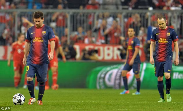 Với thất bại 0-4 này, có lẽ cơ hội đã chấm dứt với Barca dù họ còn trận lượt về trên sân Camp Nou.