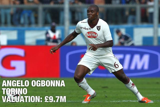 Màn trình diễn ấn tượng trong màu áo Torino đã giúp Angelo Ogbonna lọt vào mắt xanh của các tuyển trạch viên Man United từ lâu. Mùa Hè vừa rồi, Man United cũng đã ngỏ ý muốn có trung vệ này nhưng thỏa thuận giữa hai bên đã không được thực hiện. Muốn có Ogbonna, Man United sẽ phải cạnh tranh rất nhiều đại gia khác như AC Milan, Juventus, Liverpool...