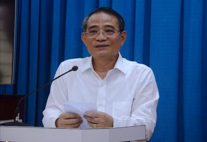 Bí thư thành ủy Đà Nẵng Trương Quang Nghĩa nói về việc xét xử vụ án Vũ "nhôm". Ảnh: AN