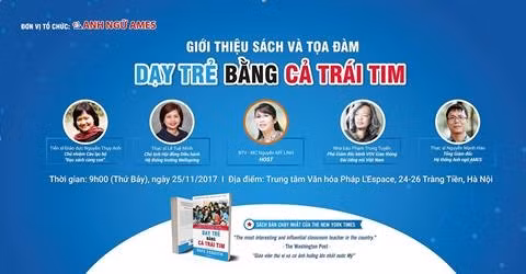 Các chuyên gia cùng trao đổi về vấn đề dạy con tại buổi tọa đàm