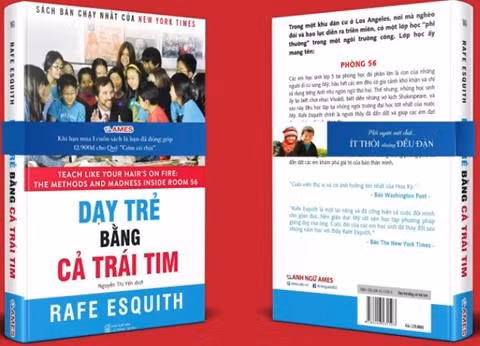 Bìa cuốn sách “Dạy trẻ bằng cả trái tim