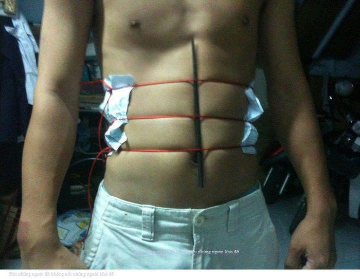 Người ta sáu múi đại gia Ta đây một múi chia ra sáu phần