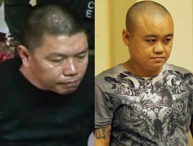 Đức "Vẩu" (trái) và Cường "Tỉnh".