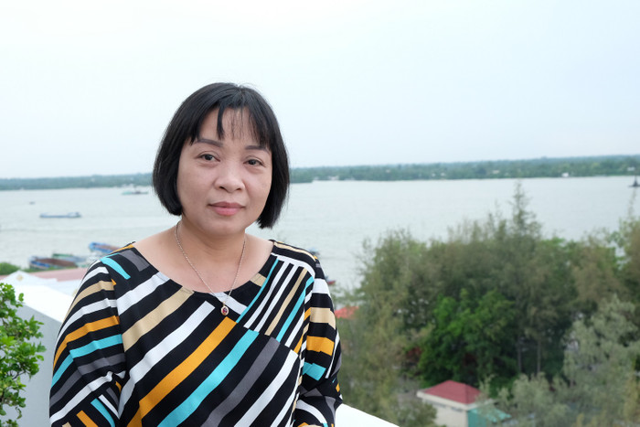 Cô Nguyễn Thị Anh Lương, trường Trung học phổ thông chuyên Lý Tự Trọng, thành phố Cần Thơ (Ảnh cô Lương cung cấp) Cô Nguyễn Thị Anh Lương, trường Trung học phổ thông chuyên Lý Tự Trọng, thành phố Cần Thơ (Ảnh cô Lương cung cấp)