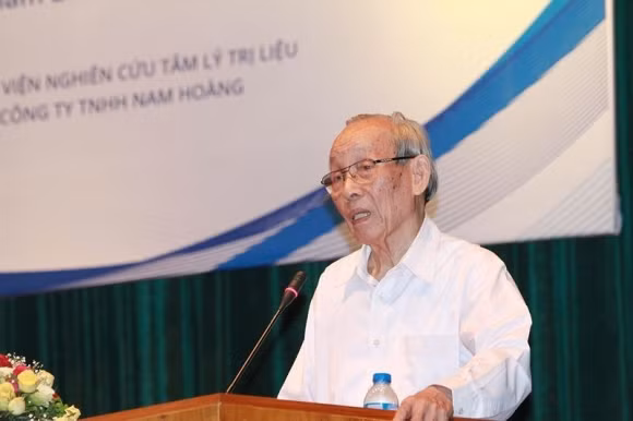 Giáo sư Trần Hồng Quân (ảnh: Thùy Linh)