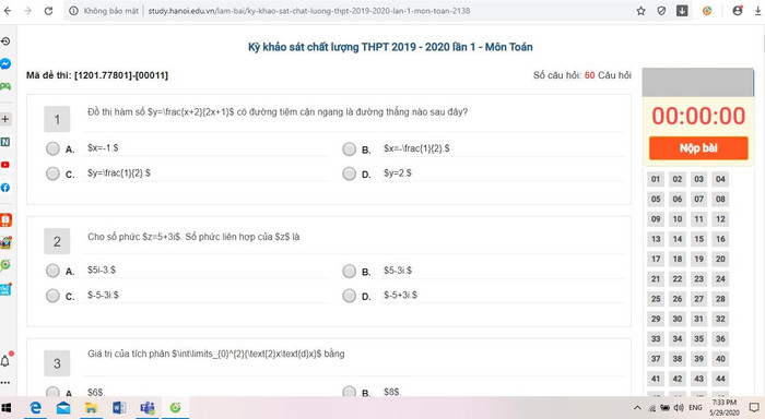 Đề thi bị lỗi font Đề thi bị lỗi font