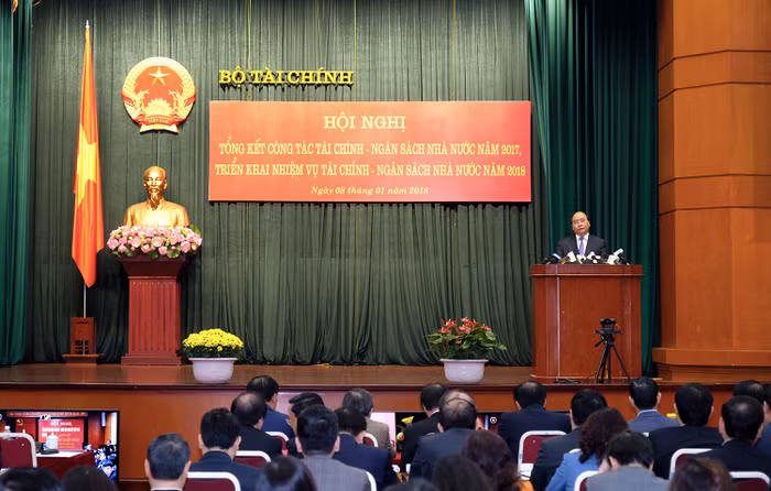 Thủ tướng Chính phủ Nguyễn Xuân Phúc phát biểu tại Hội nghị - Ảnh: VGP/Quang Hiếu