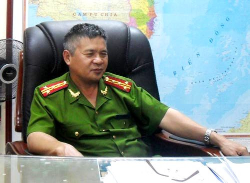 Đại tá Hồ Sỹ Tiến - quyền Cục trưởng Cục C45, Bộ Công an (Ảnh: khampha.vn)