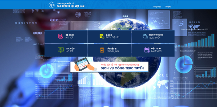 100% thủ tục hành chính của Ngành đã được cung cấp dịch vụ công trực tuyến toàn trình và phối hợp tích hợp trên Cổng dịch vụ công Quốc gia, giúp người dân có thể giao dịch với cơ quan bảo hiểm xã hội mọi lúc, mọi nơi. 100% thủ tục hành chính của Ngành đã được cung cấp dịch vụ công trực tuyến toàn trình và phối hợp tích hợp trên Cổng dịch vụ công Quốc gia, giúp người dân có thể giao dịch với cơ quan bảo hiểm xã hội mọi lúc, mọi nơi.